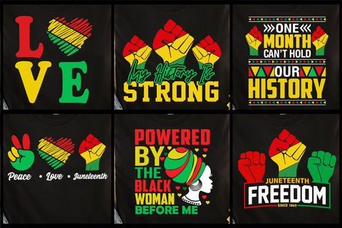 Juneteenth Quotes SVG bundle,Black History Month SVG Paper Switch 