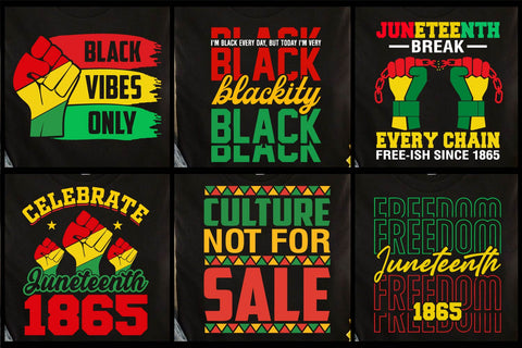 Juneteenth Quotes SVG bundle,Black History Month SVG Paper Switch 