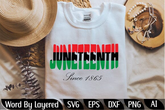 juneteenth since 1865, SVG BB Type Studios 