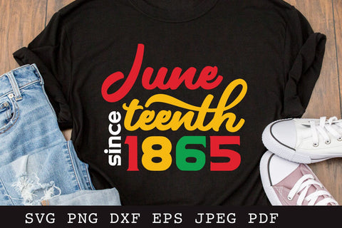 Juneteenth Since 1865 SVG Cut File SVG Shine Green Art 
