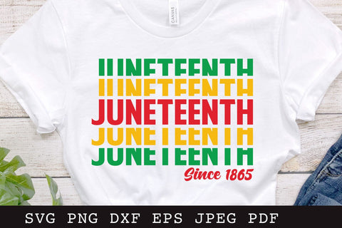 Juneteenth Since 1865 SVG Cut File SVG Shine Green Art 