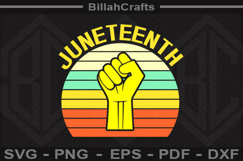 Juneteenth Since 1865 SVG File SVG BillahCrafts 