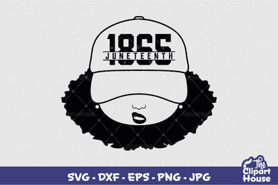 Juneteenth Smirk 2 SVG The Clipart House 