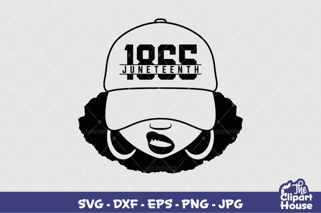 Juneteenth Smirk SVG The Clipart House 