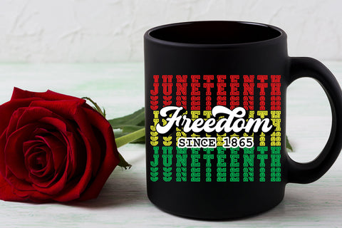 Juneteenth Sublimation- 1865 Freedom Sublimation PNG Sublimation Happy Printables Club 