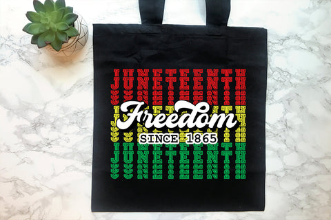 Juneteenth Sublimation- 1865 Freedom Sublimation PNG Sublimation Happy Printables Club 