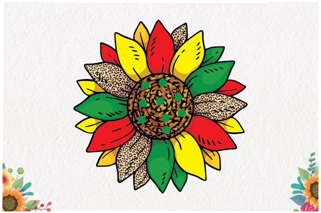 Juneteenth Sunflower Sublimation Sublimation Jagonath Roy 