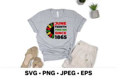Juneteenth sunflower SVG. Black history holiday SVG LaBelezoka 