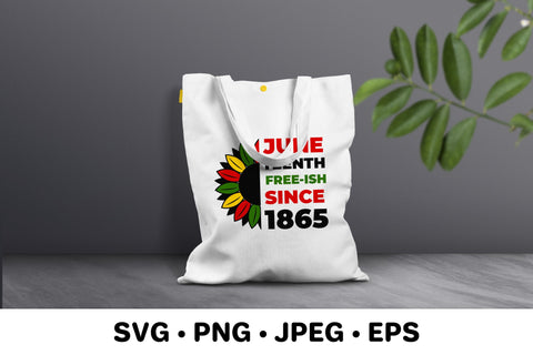 Juneteenth sunflower SVG. Black history holiday SVG LaBelezoka 
