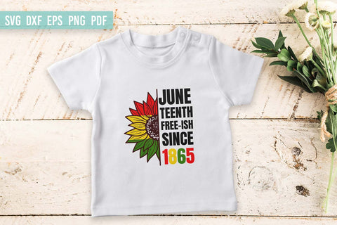 Juneteenth sunflower SVG | Black history month SVG SVG Irina Ostapenko 