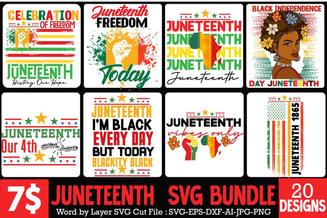 Juneteenth SVG Bundle,Juneteenth Tshirt Design ,Juneteenth Quotes SVG Bundle ,Black HIstory Month Sublimation Bundle, Juneteenth SVG Bundle,Juneteenth Tshirt Design ,Juneteenth Quotes SVG Bundle SVG BlackCatsMedia 