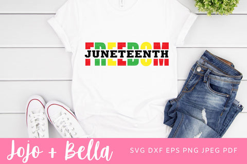 Juneteenth Svg, Freedom Svg, BLM svg, Black History Svg, Black Woman SVG, Svg files for Cricut, Sublimation Designs Downloads SVG Jojo&Bella 
