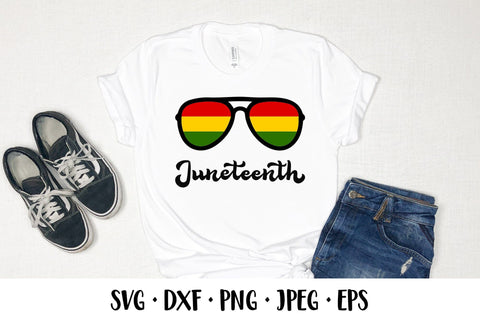 Juneteenth SVG. Juneteenth sunglasses. Afro American holiday SVG LaBelezoka 