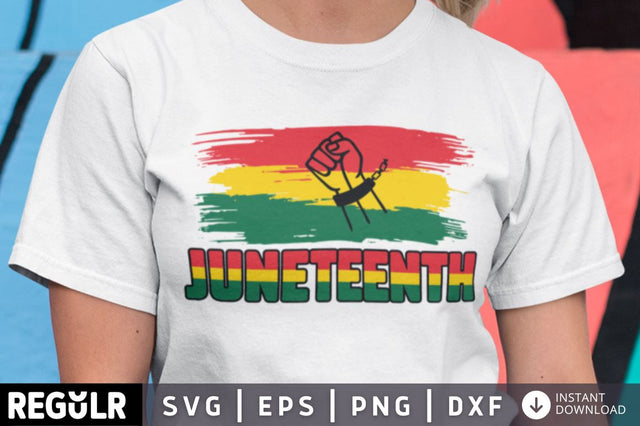Juneteenth SVG SVG Regulrcrative 