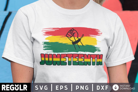 Juneteenth SVG SVG Regulrcrative 