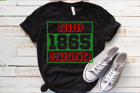 juneteenth svg,1865 shirt,retro juneteenth 1865 shirt SVG BB Type Studios 