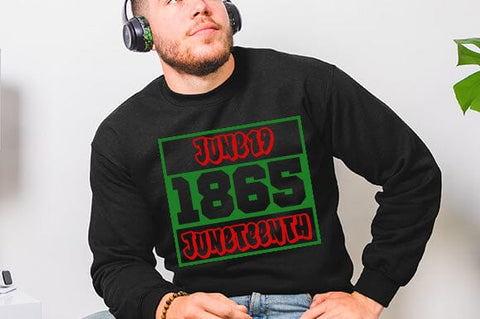 juneteenth svg,1865 shirt,retro juneteenth 1865 shirt SVG BB Type Studios 