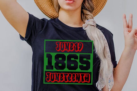 juneteenth svg,1865 shirt,retro juneteenth 1865 shirt SVG BB Type Studios 