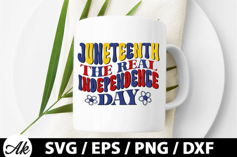 Juneteenth the real independence day Retro SVG SVG akazaddesign 