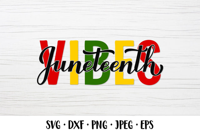 Juneteenth vibes. Freedom Day quote. Black pride SVG SVG LaBelezoka 