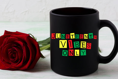 Juneteenth Vibes Only Sublimation- 1865 Freedom Sublimation Sublimation Happy Printables Club 