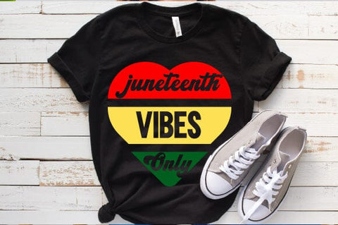 juneteenth vibes only SVG BB Type Studios 