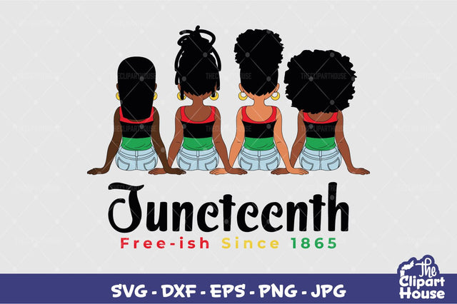 Juneteenth Women 2 SVG The Clipart House 