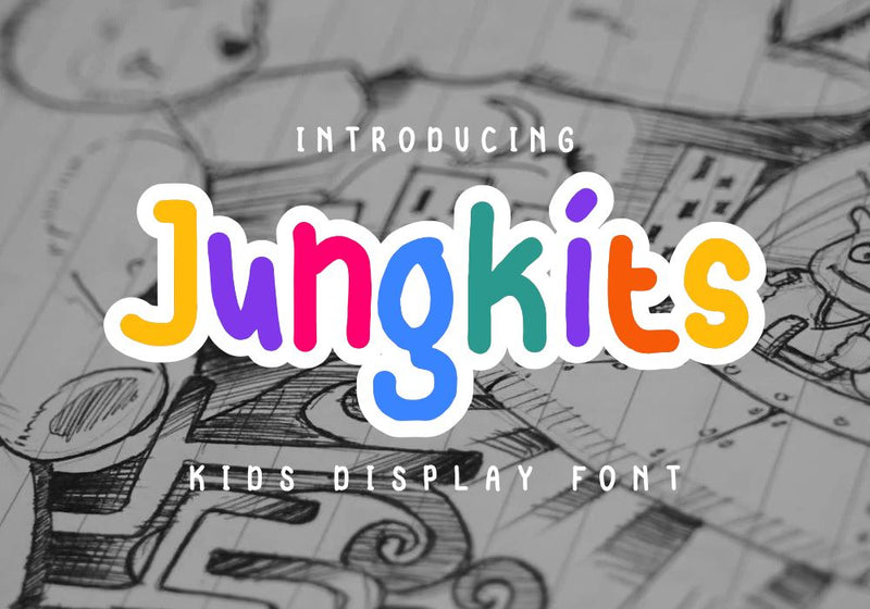 Jungkits Font Masyafi Studio 