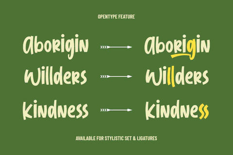 Jungle Land Font Garisman Studio 