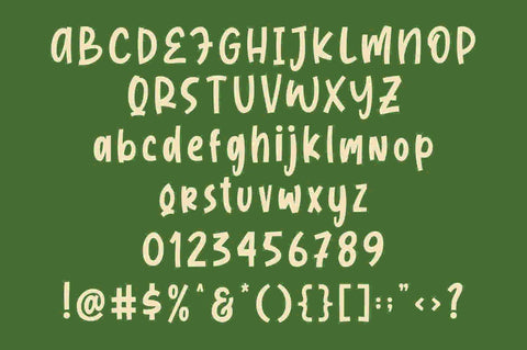 Jungle Land Font Garisman Studio 