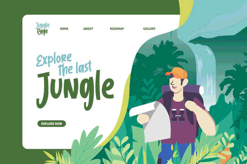 Jungle Land Font Garisman Studio 