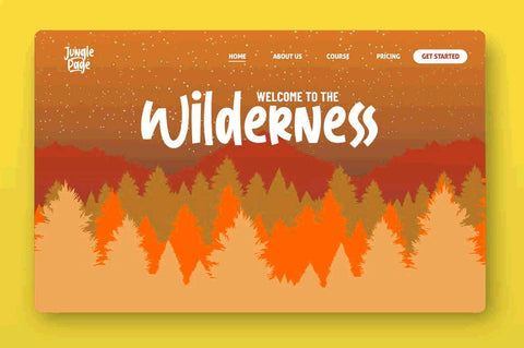 Jungle Land Font Garisman Studio 