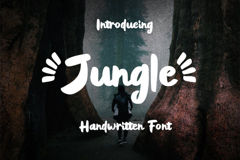 Jungle SVG BonjourType 