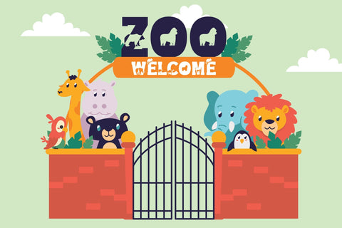 Jungle Zoo - Animal Font Font ampersand 