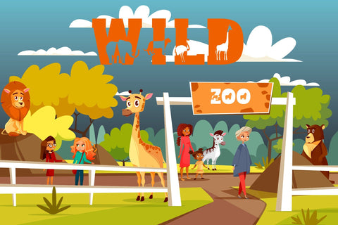 Jungle Zoo - Animal Font Font ampersand 