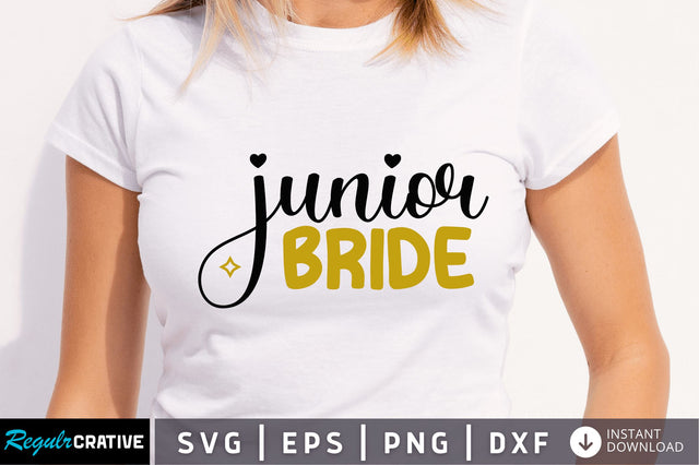 Junior bride SVG SVG Regulrcrative 