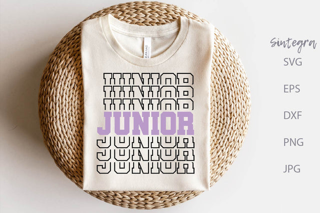 Junior Class SVG Cut File Free For Commercial Use SVG Sintegra 