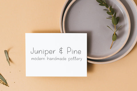 Juniper and Sage Font Sunday Nomad 