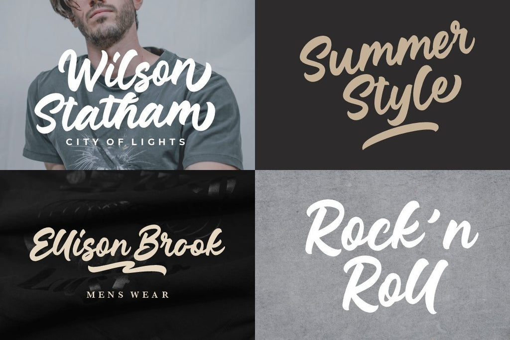 Junkies Style Bold Script So Fontsy