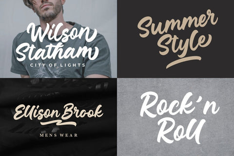 Junkies Style Bold Script Font Creatype Studio 