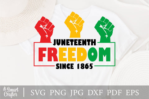 junteenth freedom since 1865 Black History svg SVG Fauz 