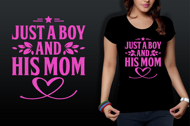 just a boy and his mom svg SVG nirmal108roy 
