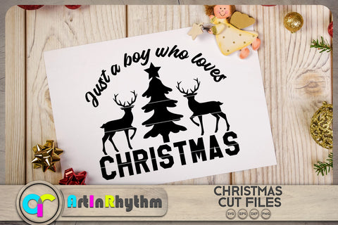 Just a boy who loves Christmas svg SVG Artinrhythm shop 