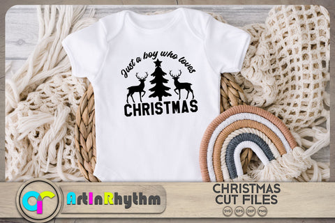 Just a boy who loves Christmas svg SVG Artinrhythm shop 