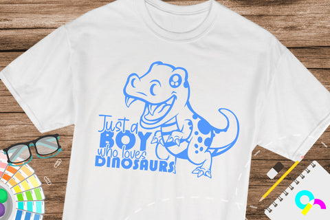 Just a boy who loves dinosaur svg SVG Artinrhythm shop 