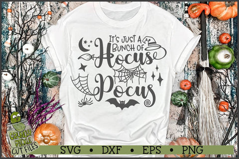 Just a Bunch of Hocus Pocus Halloween SVG File SVG Crunchy Pickle 