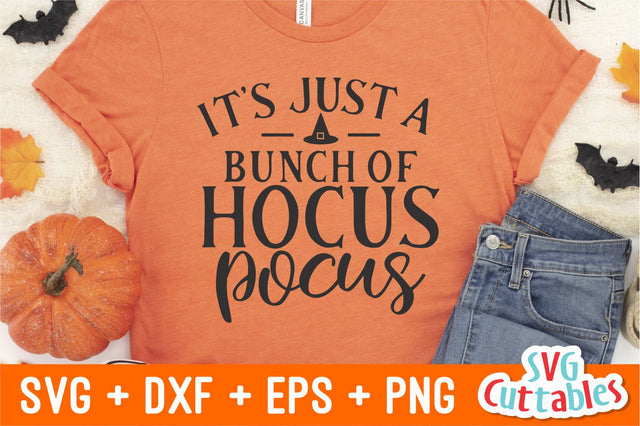 Just A Bunch Of Hocus Pocus svg - Halloween - svg - dxf - eps - png - Halloween Shirt SVG - Silhouette - Cricut Cut File - Digital Download SVG Svg Cuttables 