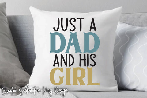 Just A Dad And His Girl Svg SVG Creativeart88 