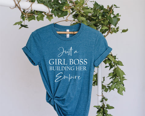 Just a Girl Boss Building Her Empire svg, Girl Boss svg, Entrepreneurship svg, Small Business owner svg, Boss babe svg, Inspirational svg SVG Fauz 