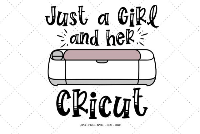 Just A Girl, SVG Cutting Files, T-Shirt Svg, Cutting File, Digital Download, Cutting Machine, Vector Clipart, Svg Cut File SVG SVG Digital Designer 